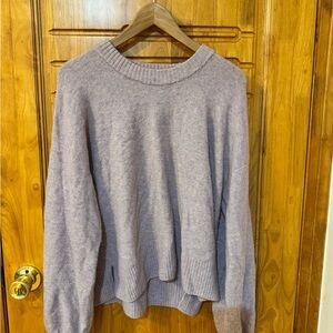 Madewell Cozy Lavender Sweater